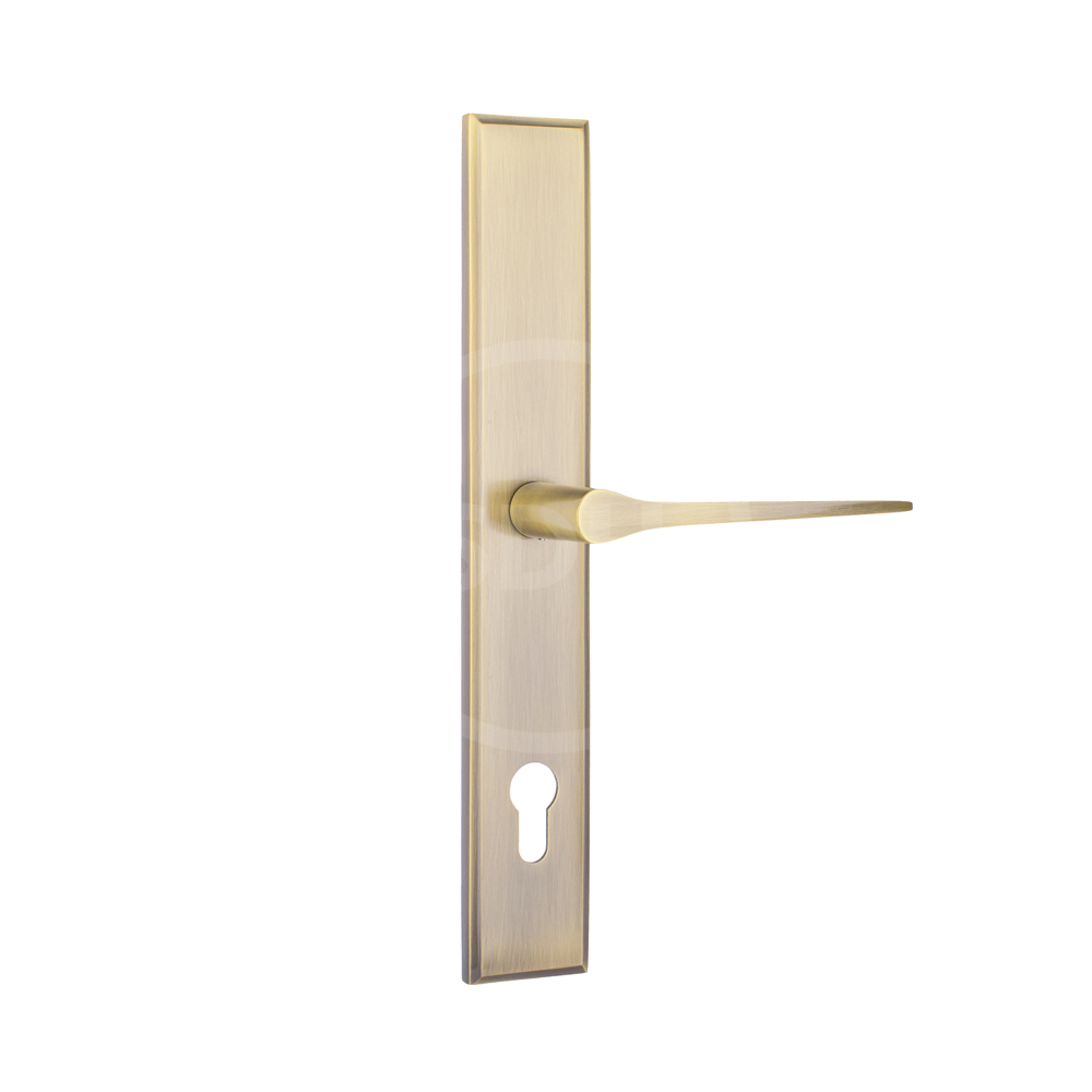 Heritage Brass Elegance Multipoint Door Handle (Left Hand) - Antique Brass - (Sold in Pairs)